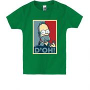 Детская футболка с Гомером "D`oh!"